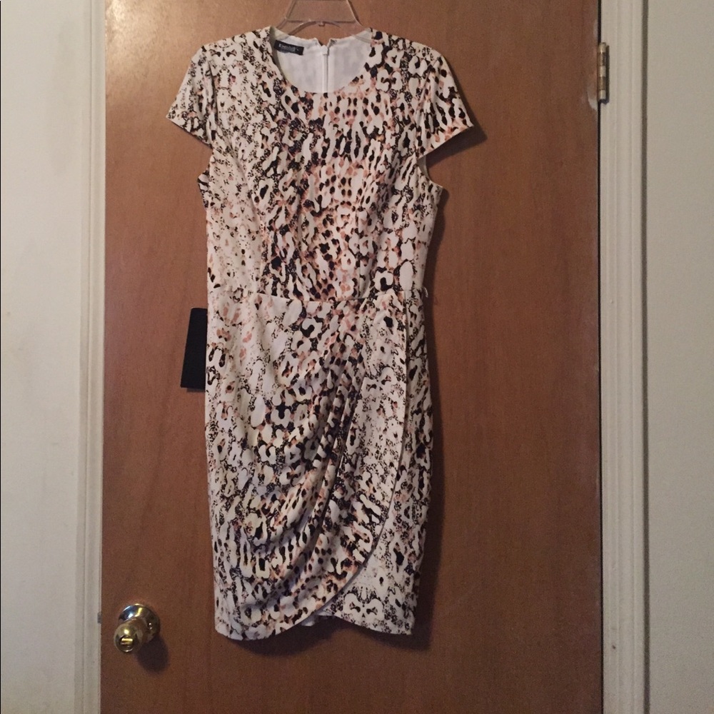 Cute Animal Print Bebe Dress NWT
