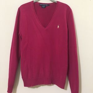 Maroon Sweater by Ralph Lauren