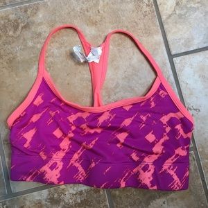 Pink and Purple Sports Bra