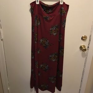 NWT Agnes and Dora Maxi Skirt