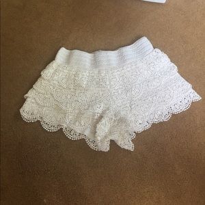Lace shorts