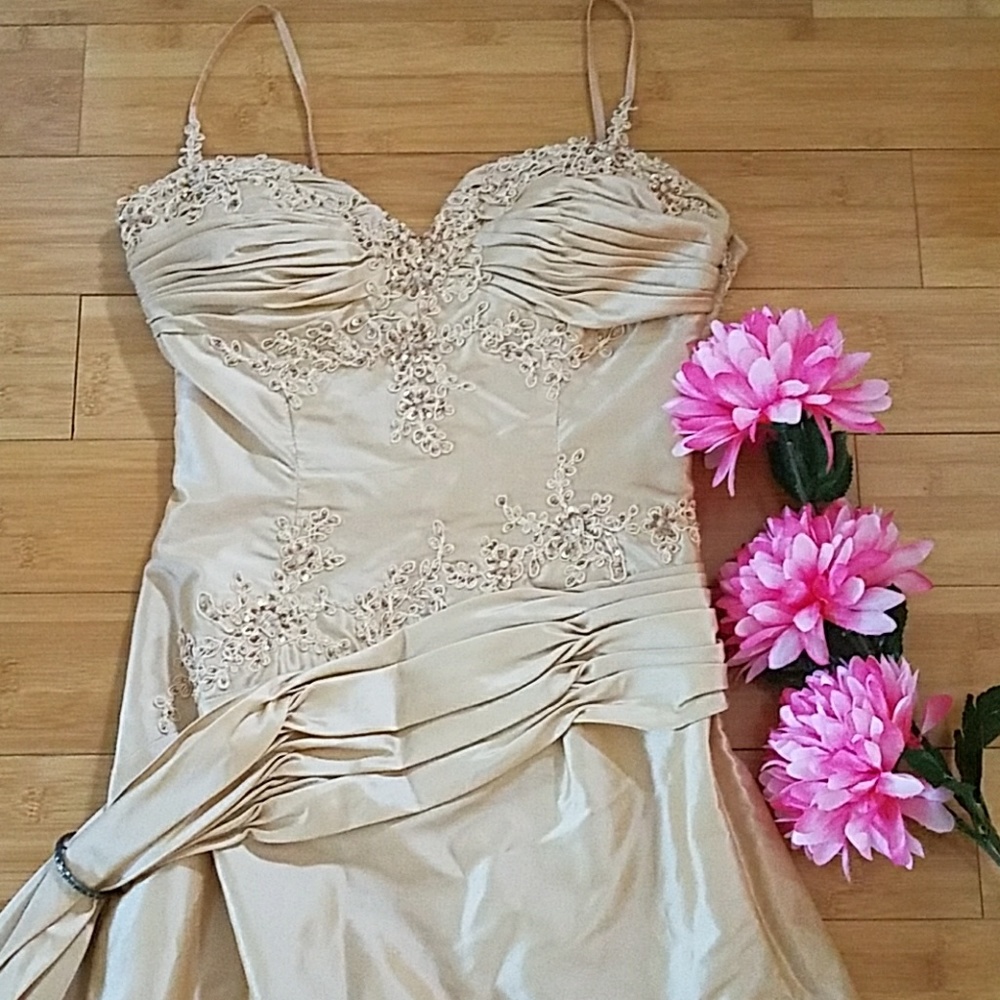 Gold gown