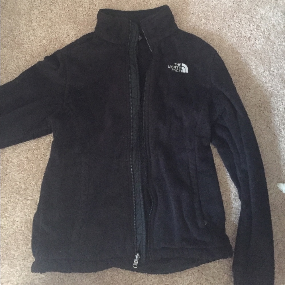 Black north face jacket M
