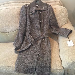 CalvinKlein Wool Trench Coat Make an offer!