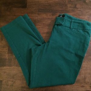 Kelly Green Mossimo Cropped Pants