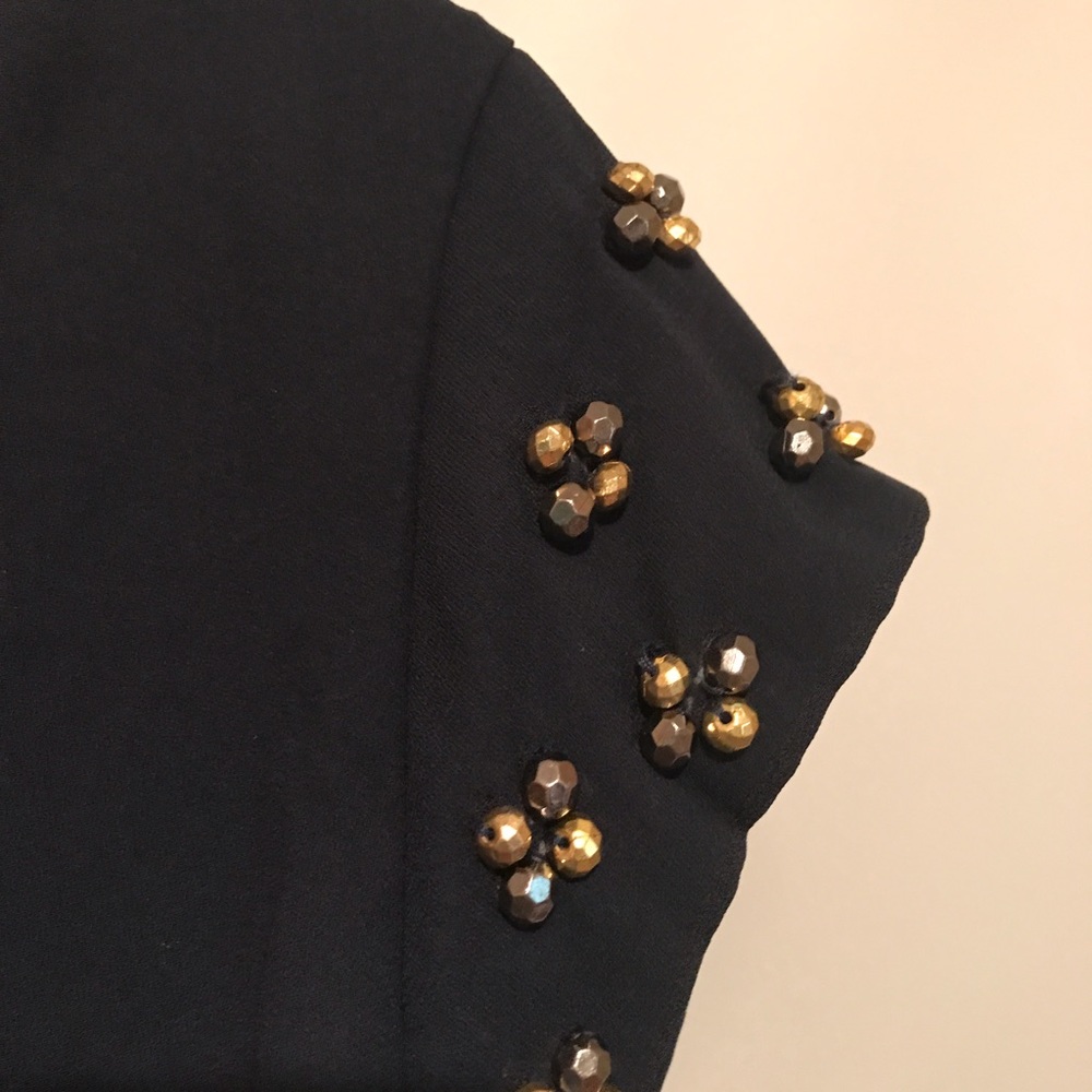 Moon Collection Navy Timeless Fitted Shift Dress - Picture 4 of 6