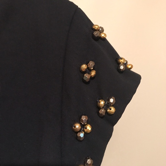 Moon Collection Navy Timeless Fitted Shift Dress - Picture 4 of 6