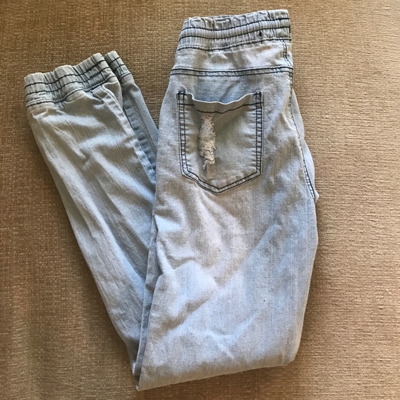 Thrill jean joggers SOLD - Picture 1 of 2
