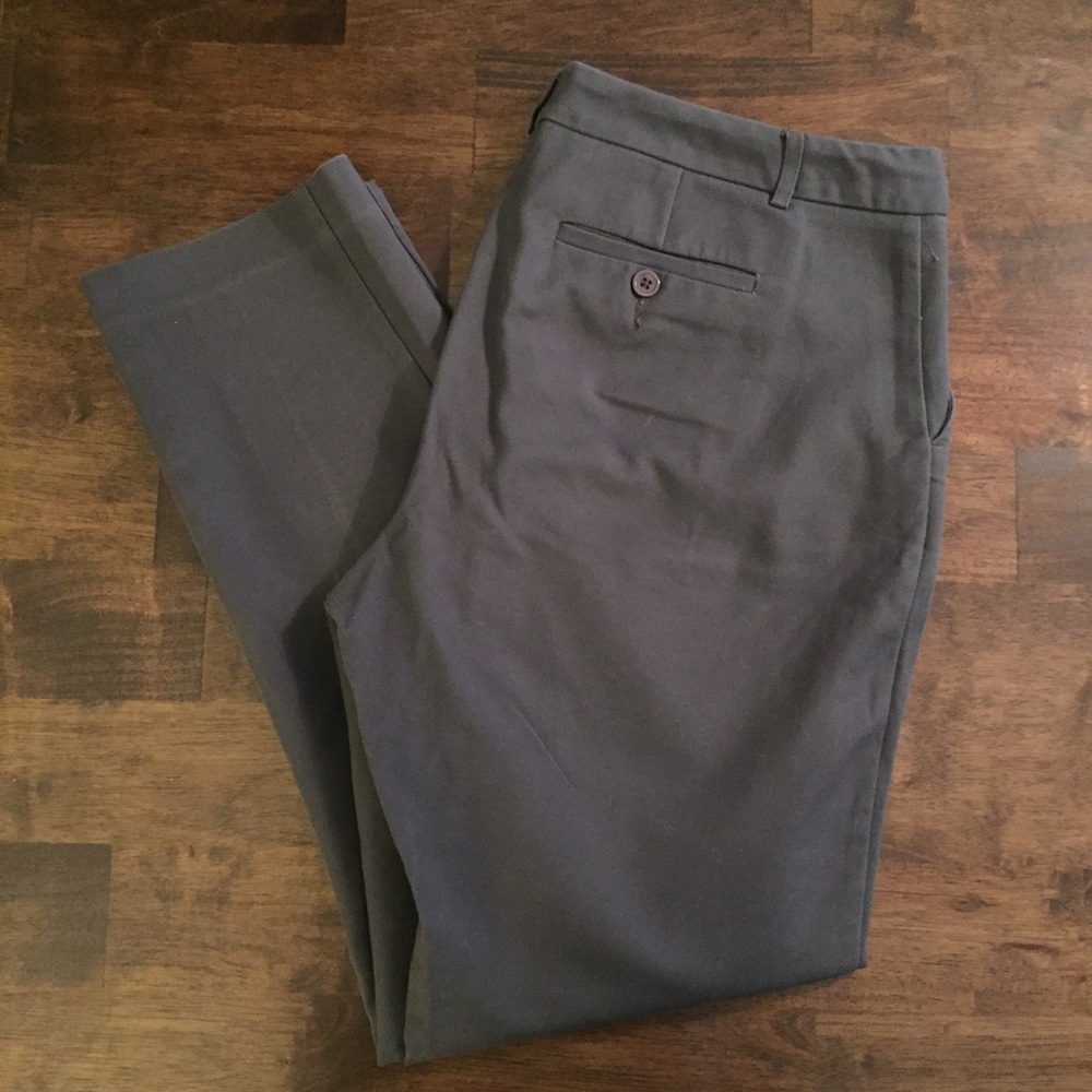 Charcoal Gray Van Heusen Pants