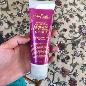 Shea moisture superfruit facial scrub
