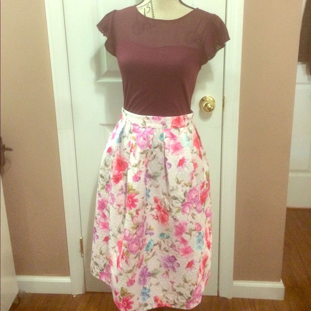 Flower skirt