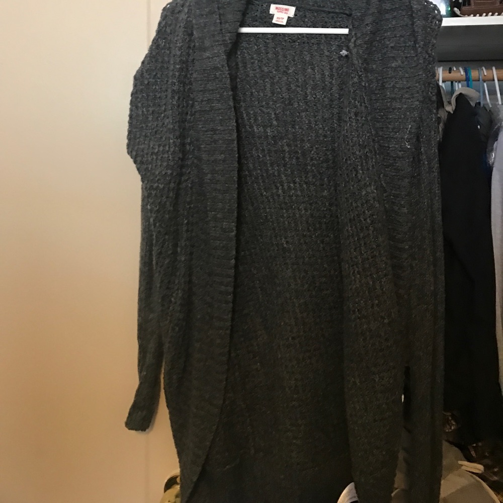 women's gray cardigan from target size xs