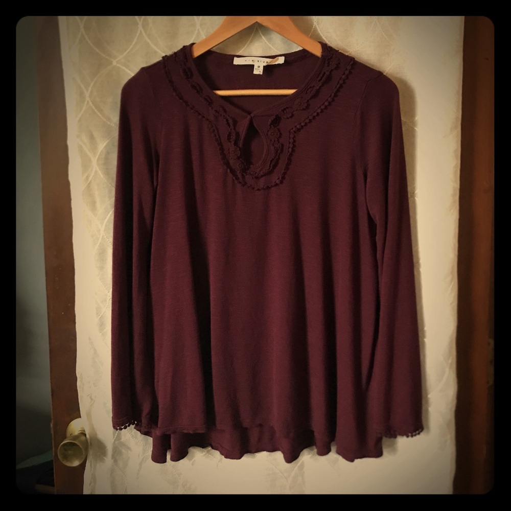 Long sleeved blouse