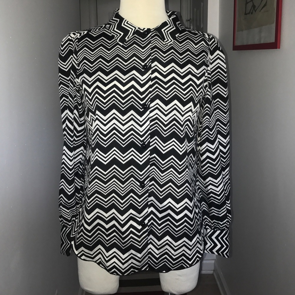 Missoni for Target Zip Zag blouse ๐๐ - Picture 1 of 7