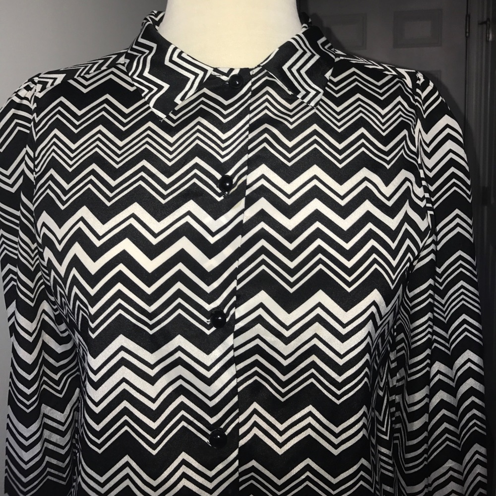 Missoni for Target Zip Zag blouse ๐๐ - Picture 3 of 7