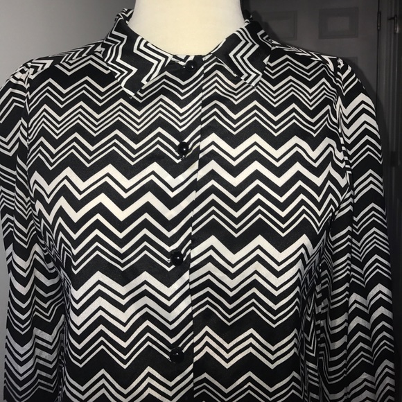 Missoni for Target Zip Zag blouse 😘😘 - Picture 3 of 7