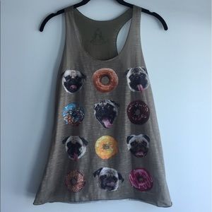 Pugs and Doughnuts Tank