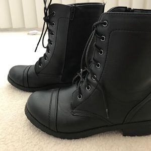 Forever 21 Black combat boots