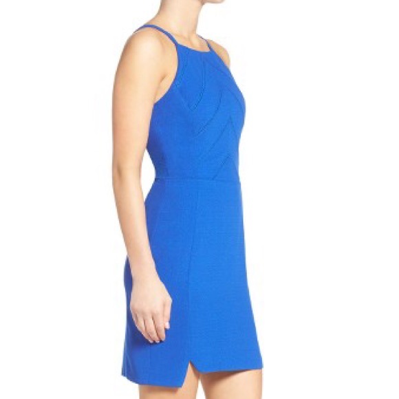 Greylin Hilary double slit dress royal blue - Picture 3 of 4