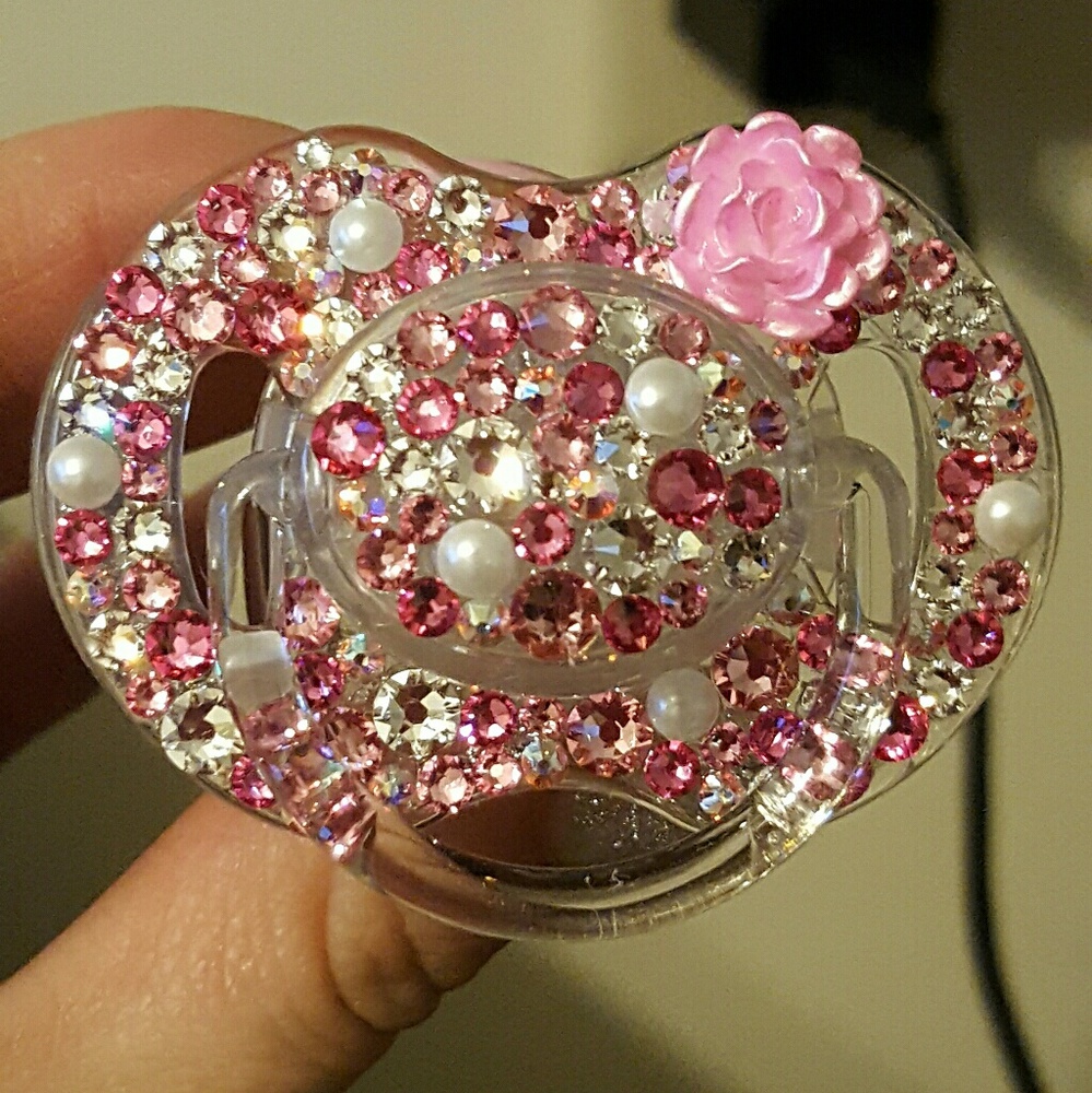 Bling pacifier