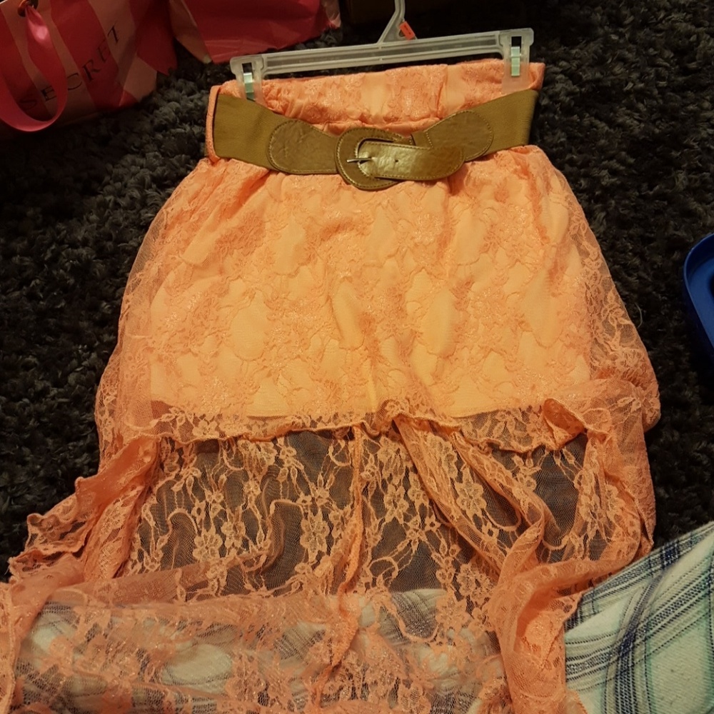 Corral high low skirt