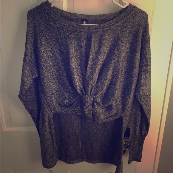 Poof! Tops - Poof, High/Low Light Sweater
