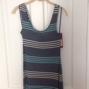 Merona Striped Maxi Dress
