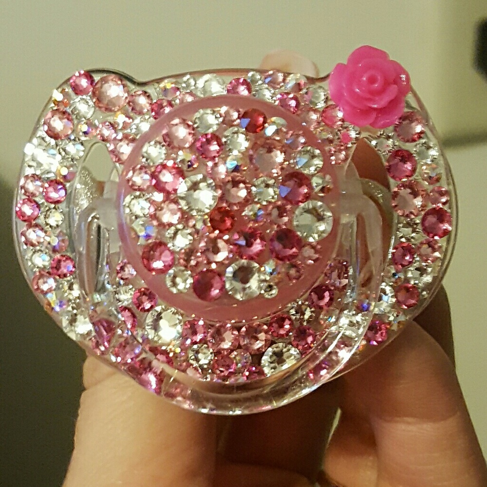 Bling pacifier