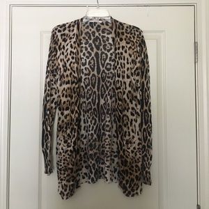 Leopard cardigan