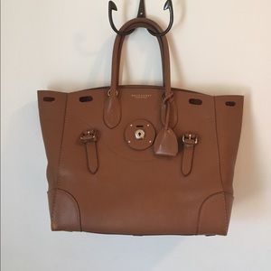 Ralph Lauren Nappa Leather Soft Ricky 33 Bag