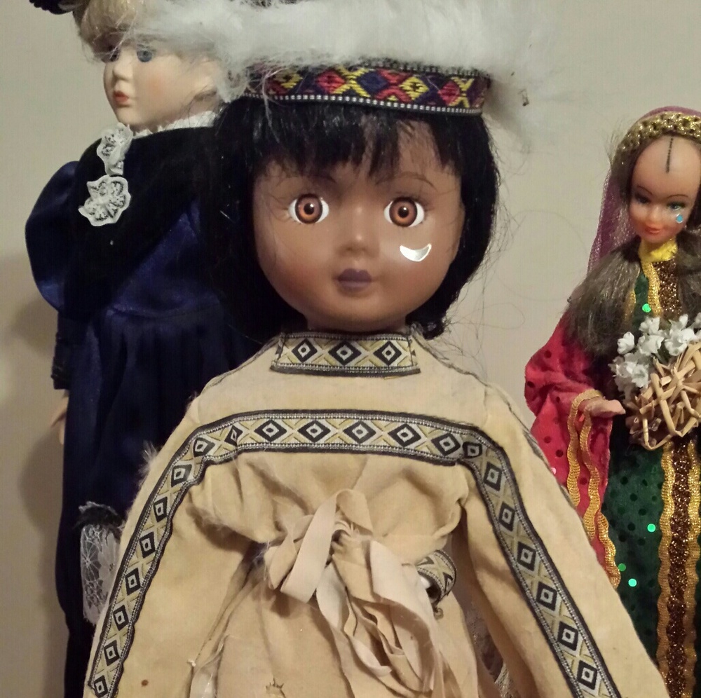 Indian porcelain doll