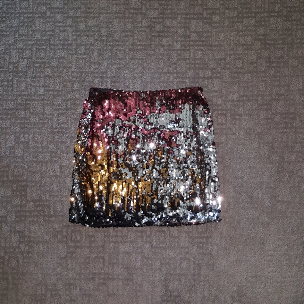 Sequin skirt