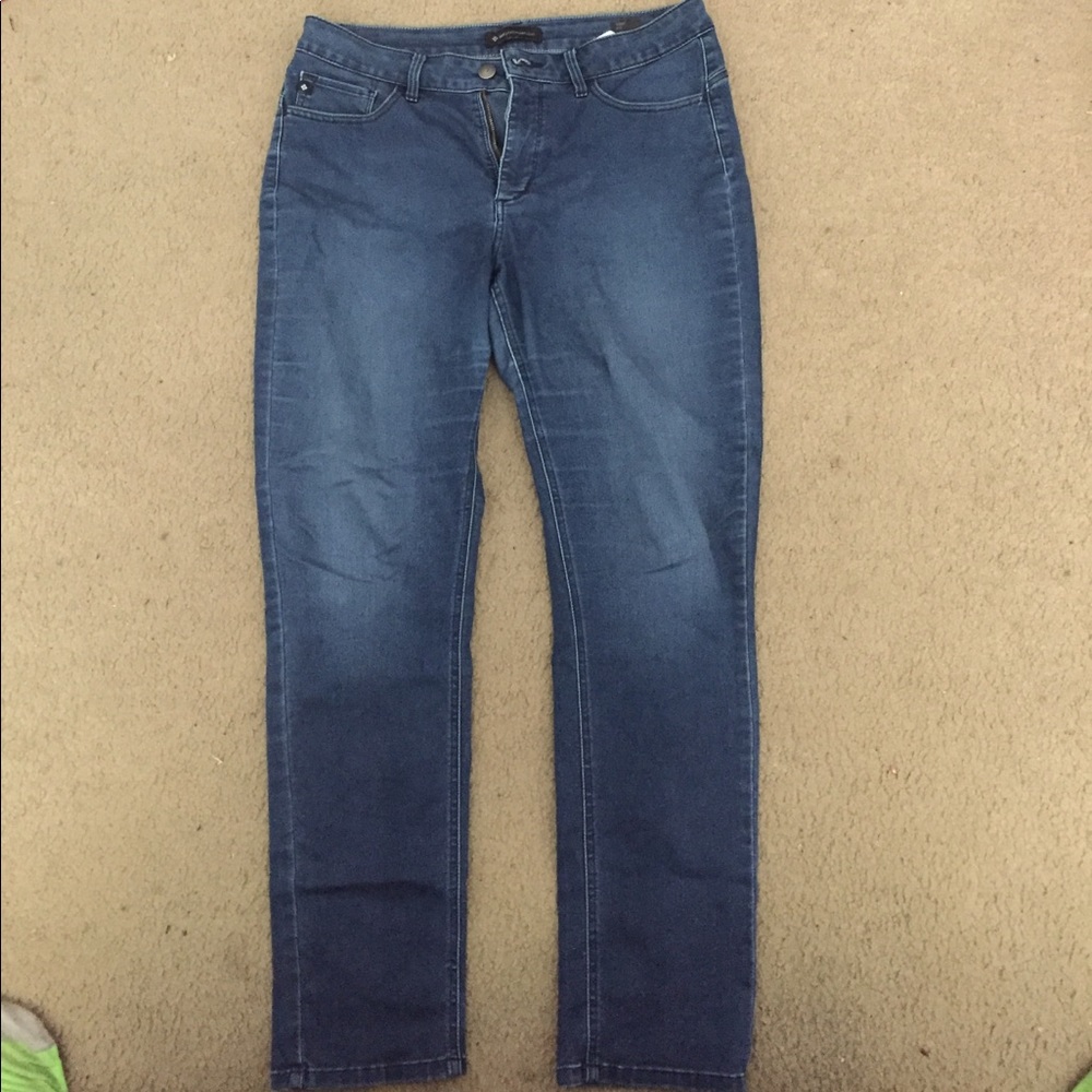 Very Worn blue denim Lee jeans