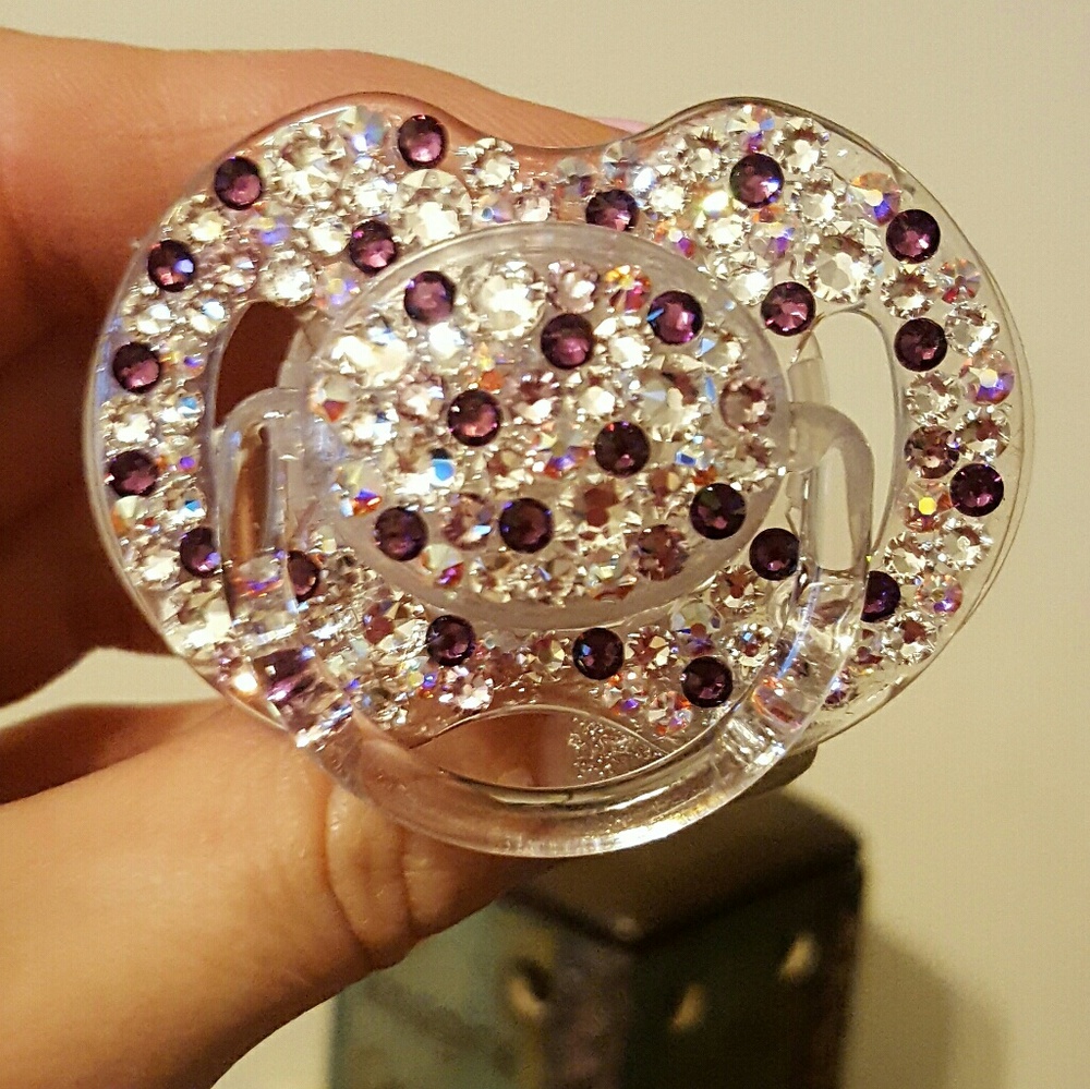 Bling pacifier