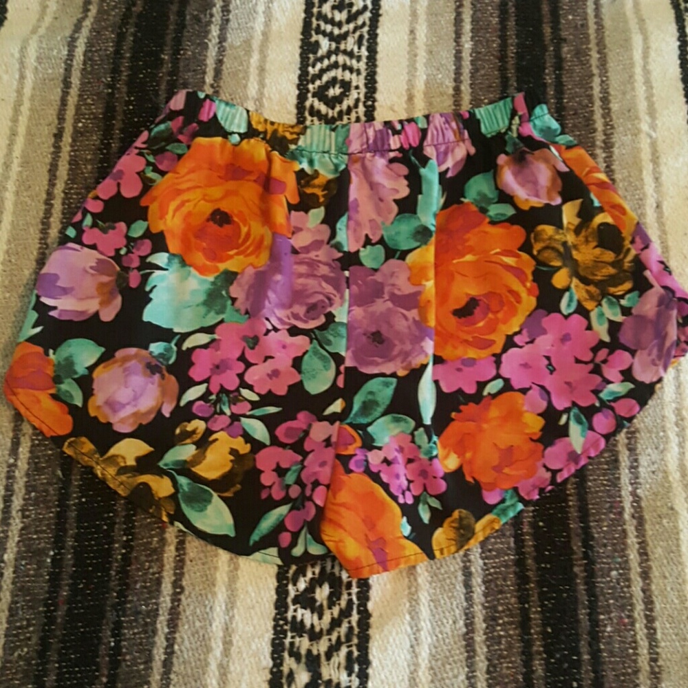 Floral shorts