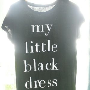 My Little Black Dress t-shirt