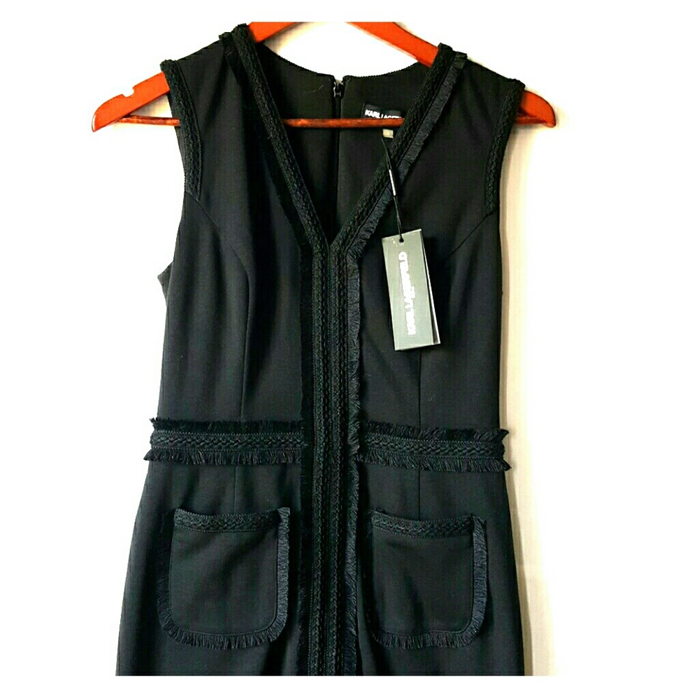 Karl Lagerfeld black dress