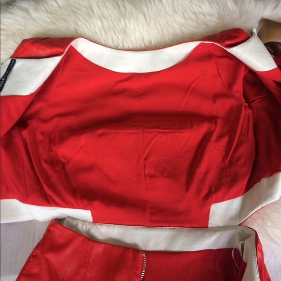 W118 by Walter Baker "Patrick" Faux Leather Dress - Picture 7 of 8