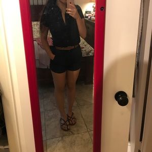 CAlvin Klein denim romper