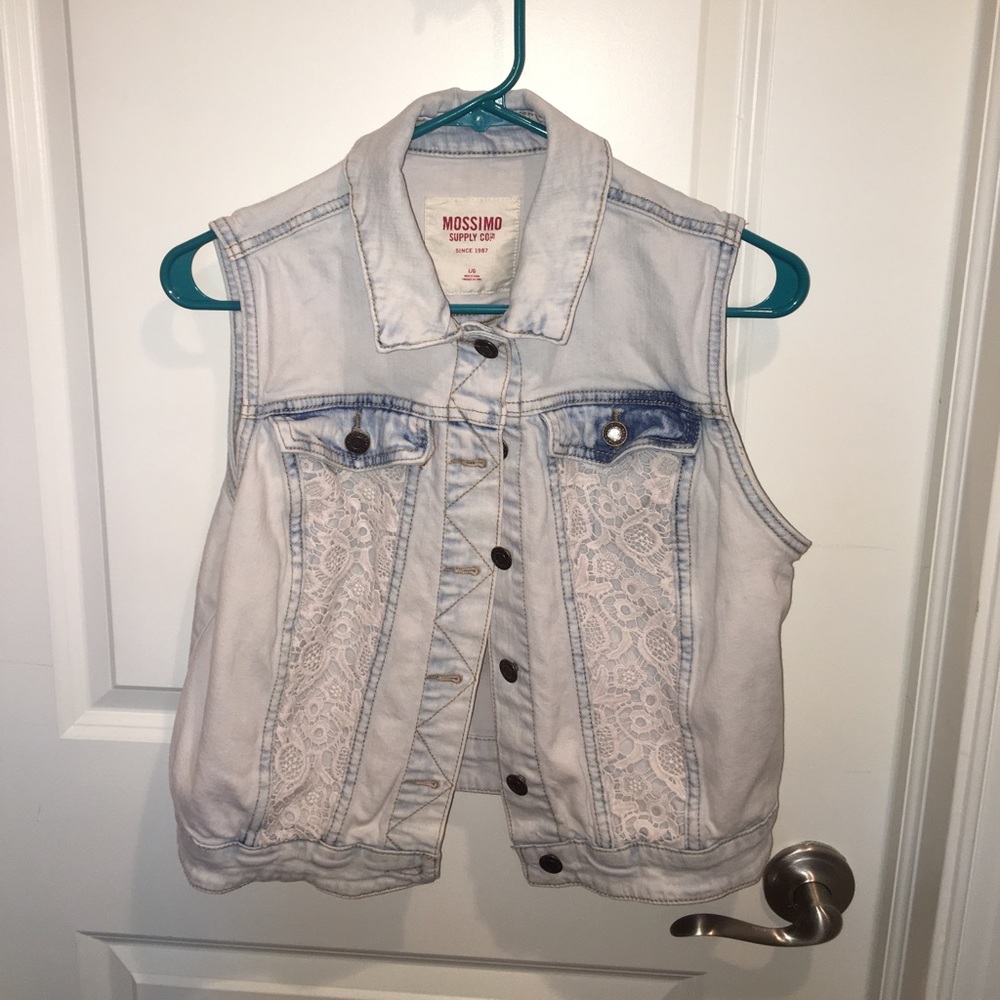 EUC Mossimo Denim Vest