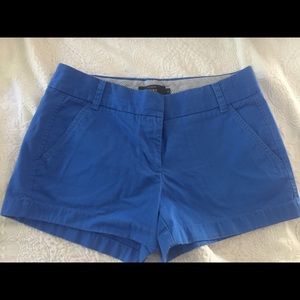 J Crew Chino Shorts Blue Size 6