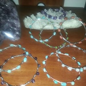 Crystal Bangle Bracelets