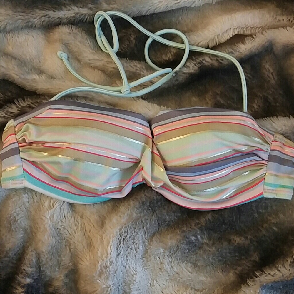 Never worn bandeau swim top!