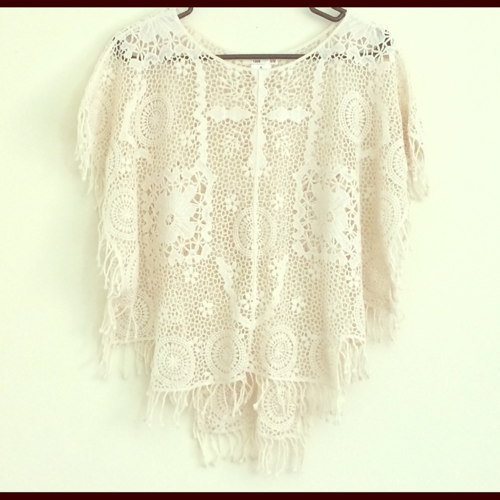 ❤️FINAL DROP Miss Kelly 1999 Crochet Top, S/M