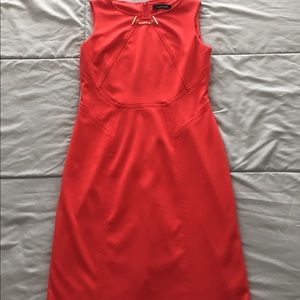 Coral ivanka trump dress