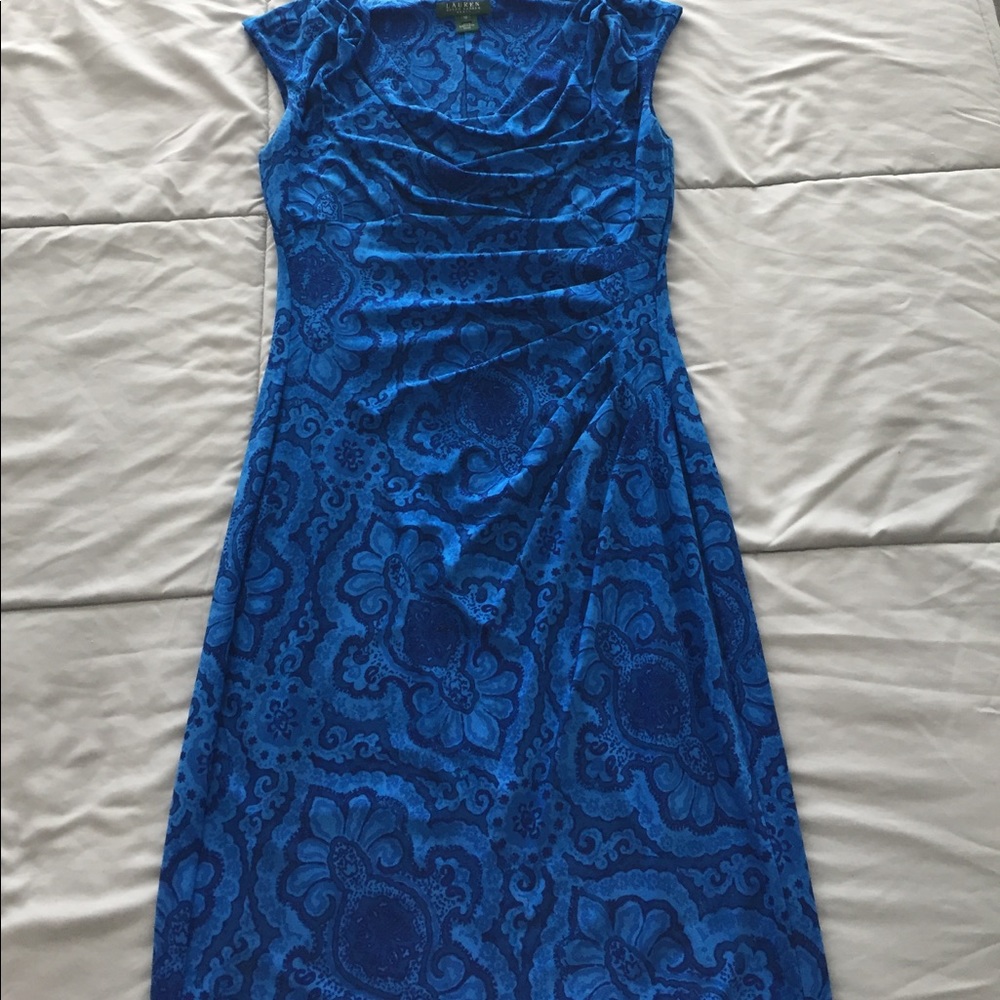 Ralph Lauren scoop neck dress