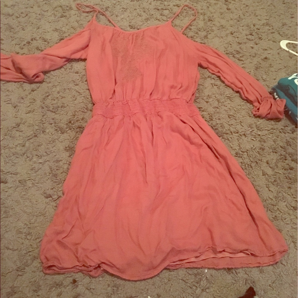 Orange dress