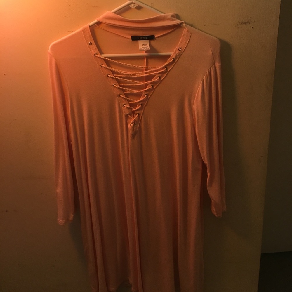 Lace Up Babydoll dress