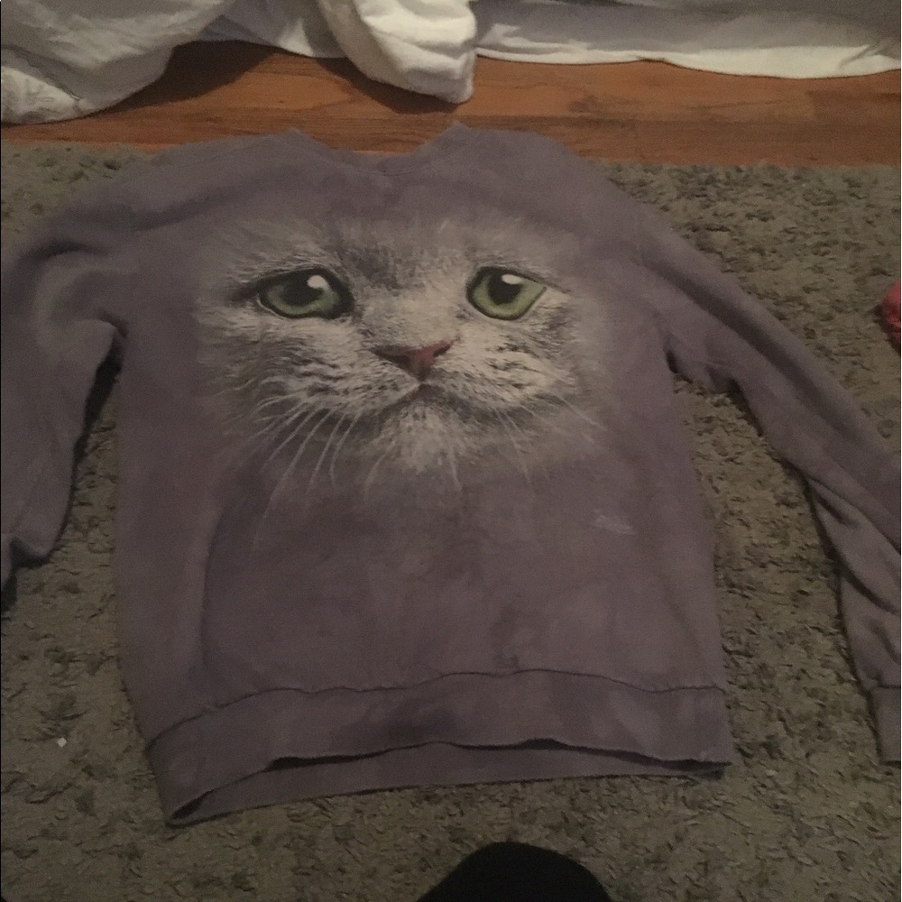 Cat sweatshirt
