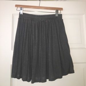 Brandy Melville grey heather skirt